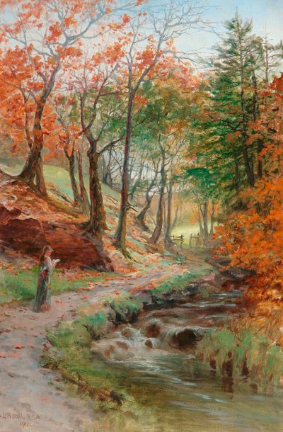 Vicino a Dean Wood, Rivington, 1901 da Samuel Lawson Booth